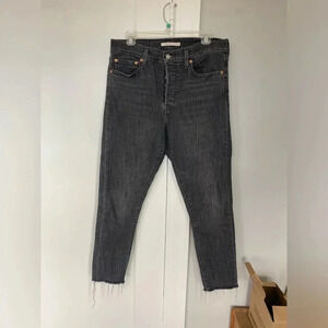Levis classic crop jeans size 31 women's Wedge Skinny preowned women's